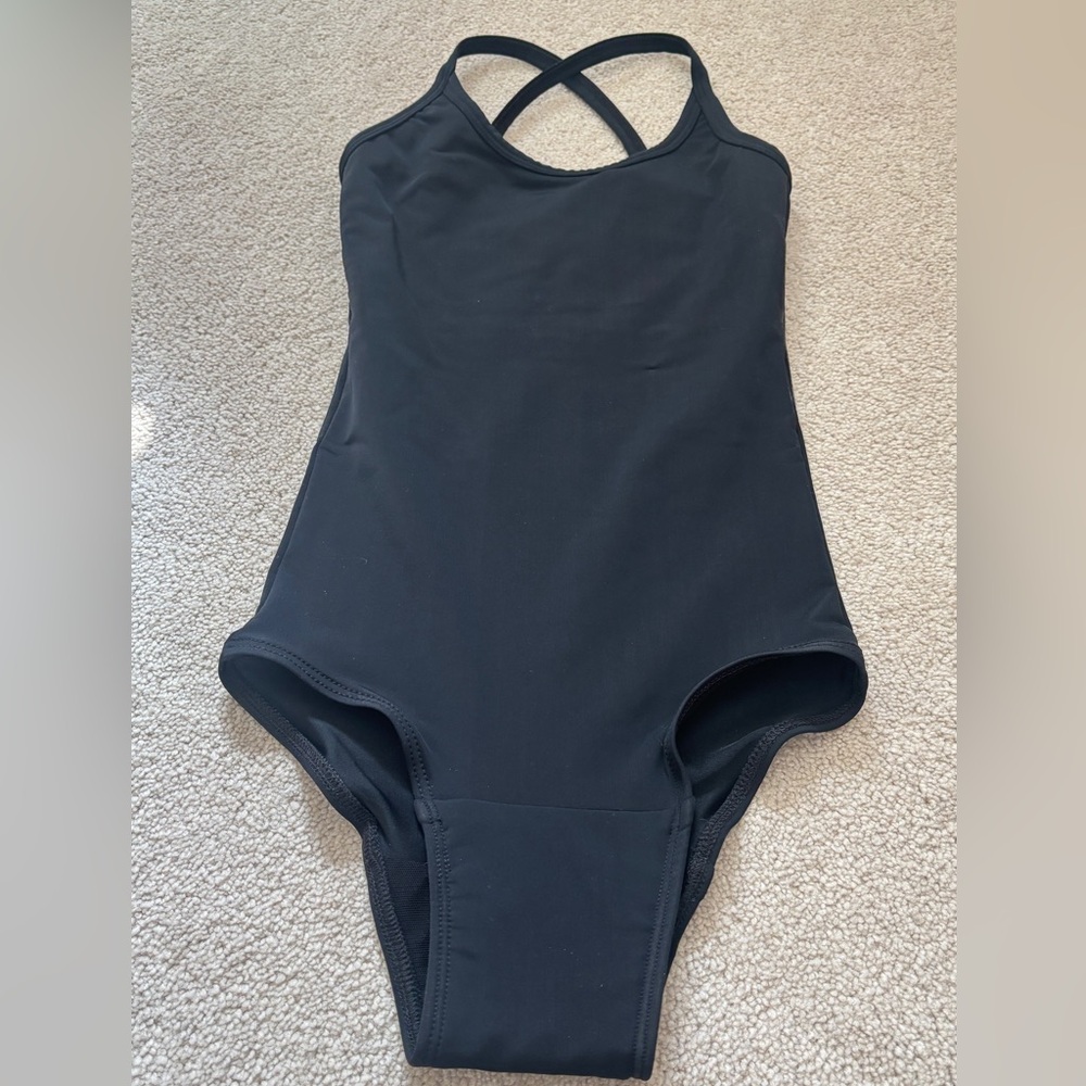 Elegant Black Women's One Piece Swimsuit